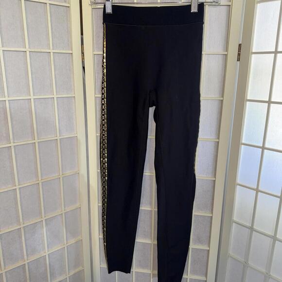 Ultracor Women's Lace Bonding Ultra High Legging NC3 Nero/Metallic Black Size XS - Picture 3 of 11